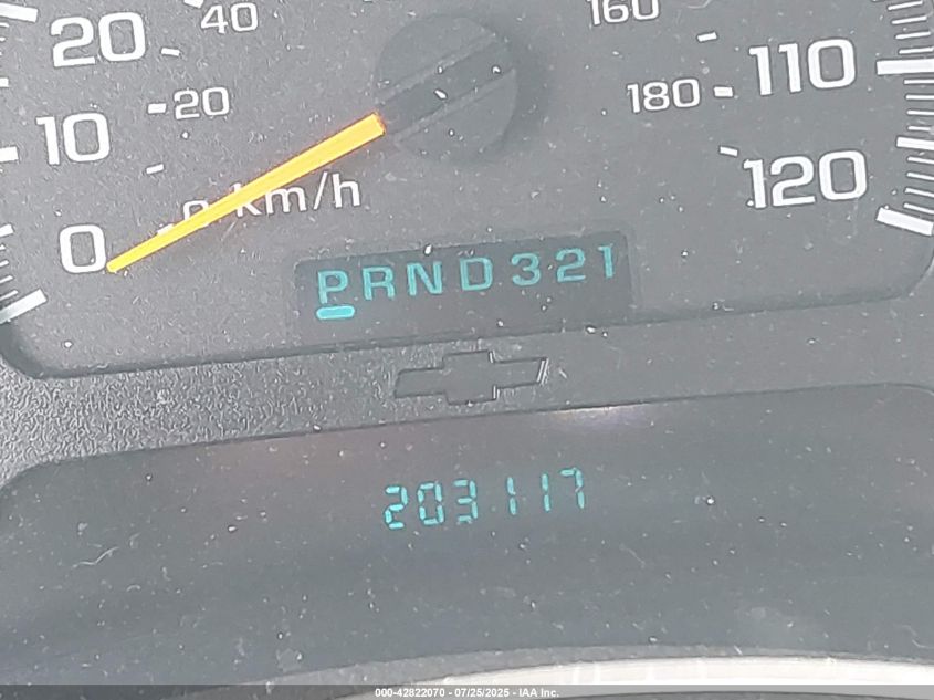 2003 Chevrolet Trailblazer Lt VIN: 1GNDT13S632337347 Lot: 42822070