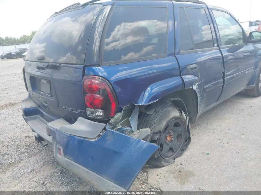 2003 Chevrolet Trailblazer Lt VIN: 1GNDT13S632337347 Lot: 42822070