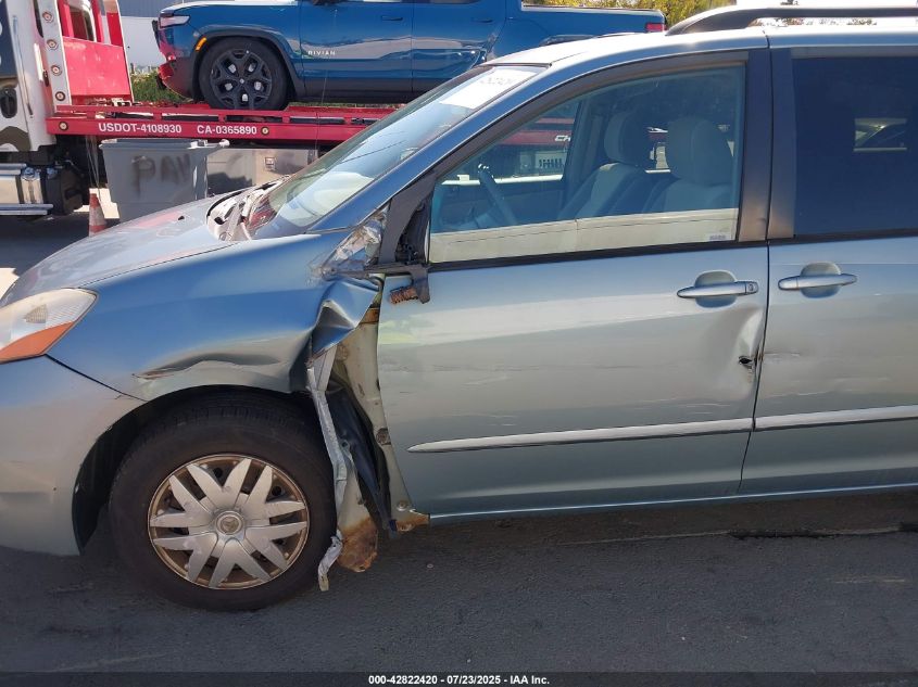 2009 Toyota Sienna Le VIN: 5TDZK23C89S261339 Lot: 42822420