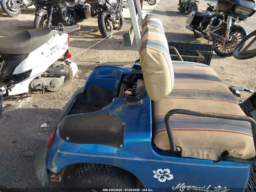 2001 Yamaha Golf Cart VIN: JU2004735 Lot: 42822425