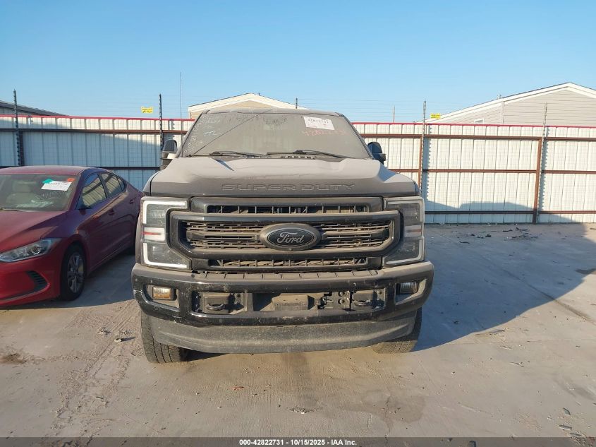 2022 Ford F-250 Lariat VIN: 1FT8W2BT6NEE66076 Lot: 42822731