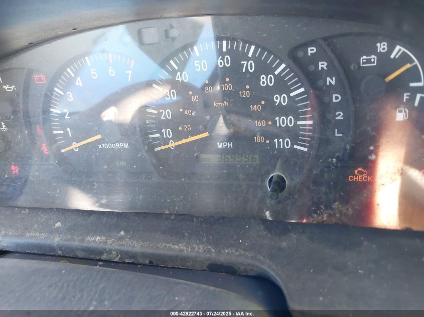 2000 Toyota Tundra VIN: AL00AN00700018152 Lot: 42822743