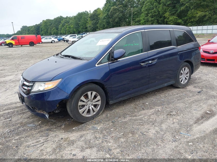 2016 Honda Odyssey Ex-L 5FNRL5H64GB124160 photo #3