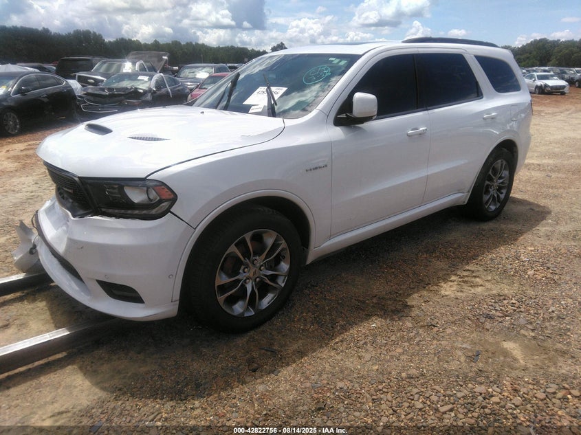 Vin: 1c4sdjct4lc100209, lot: 43316283, dodge durango r/t awd 20202