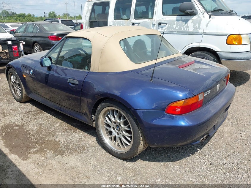 1998 BMW Z3 2.8 VIN: 4USCJ3333WLC13546 Lot: 42822895