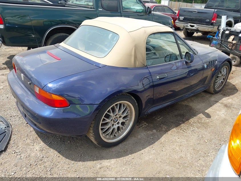 1998 BMW Z3 2.8 VIN: 4USCJ3333WLC13546 Lot: 42822895