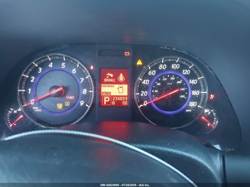 2009 Infiniti Fx35 VIN: JNRAS18UX9M104710 Lot: 42823050