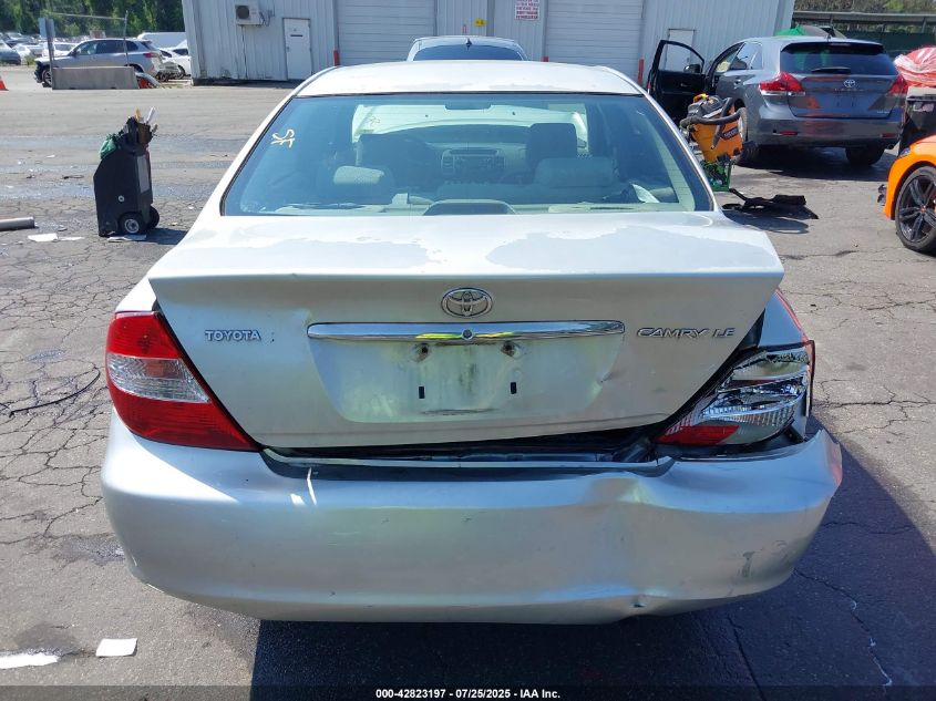 2003 Toyota Camry Le VIN: 4T1BE32K13U166479 Lot: 42823197