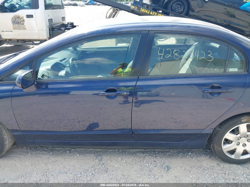 2009 Honda Civic Lx VIN: 2HGFA16549H535116 Lot: 42823423