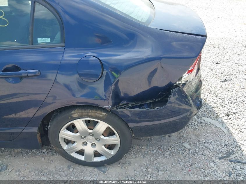 2009 Honda Civic Lx VIN: 2HGFA16549H535116 Lot: 42823423