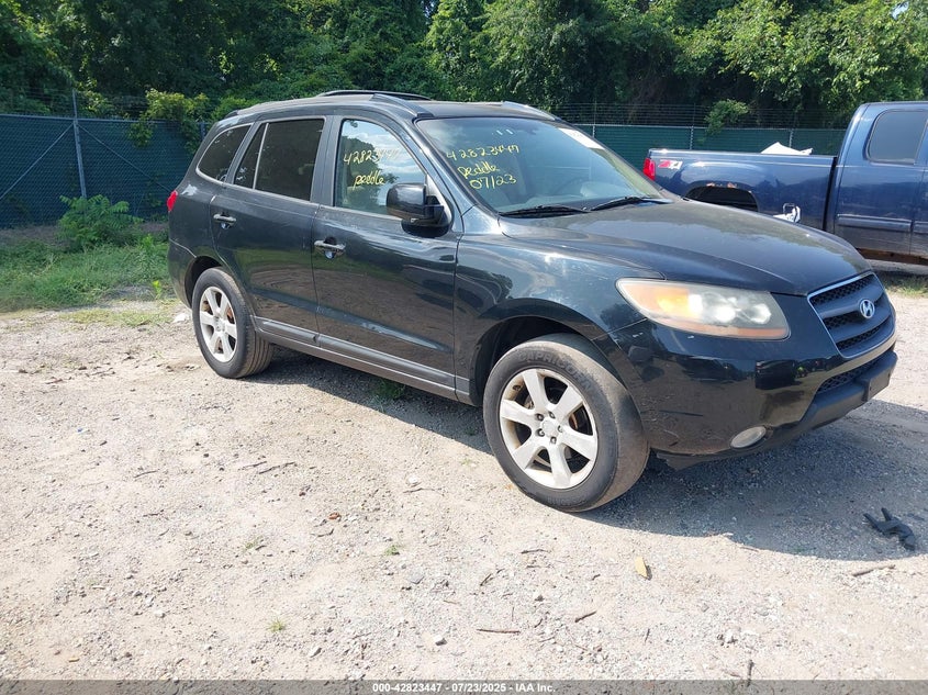 5NMSH13E08H162270 2008 Hyundai Santa Fe Limited/Se auction photo 1