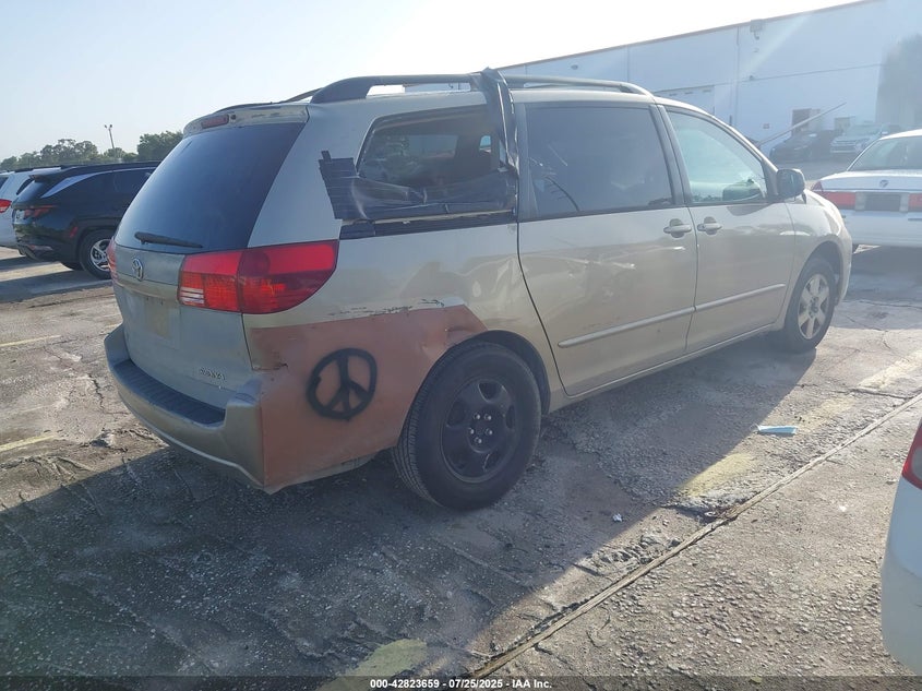 2004 Toyota Sienna Le VIN: 5TDZA23C34S123056 Lot: 42823659