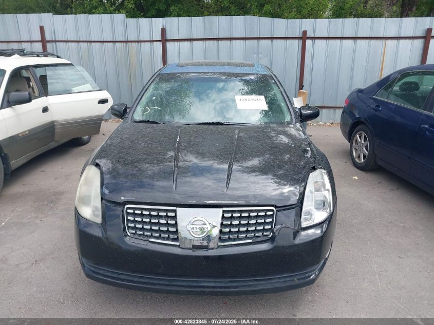2004 Nissan Maxima 3.5 Se VIN: 1N4BA41E34C890365 Lot: 42823845