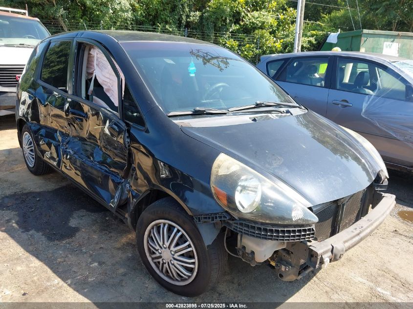 2008 Honda Fit VIN: JHMGD38478S063302 Lot: 42823895