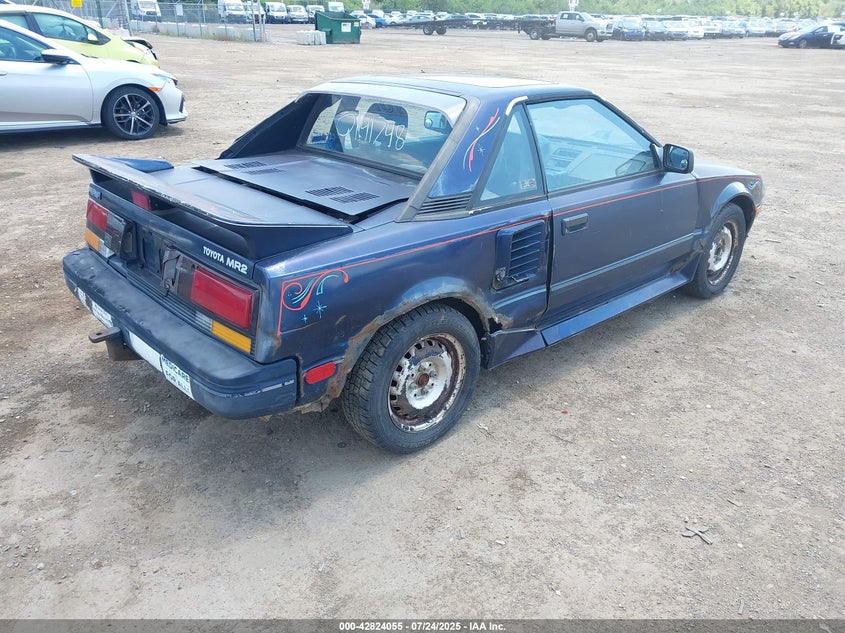 1988 Toyota Mr2 VIN: JT2AW15C5J0141748 Lot: 42824055