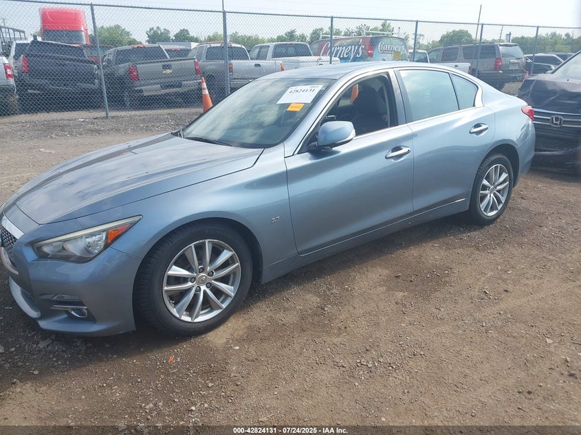 2014 Infiniti Q50 Premium/Sport VIN: JN1BV7AR8EM692236 Lot: 42824131