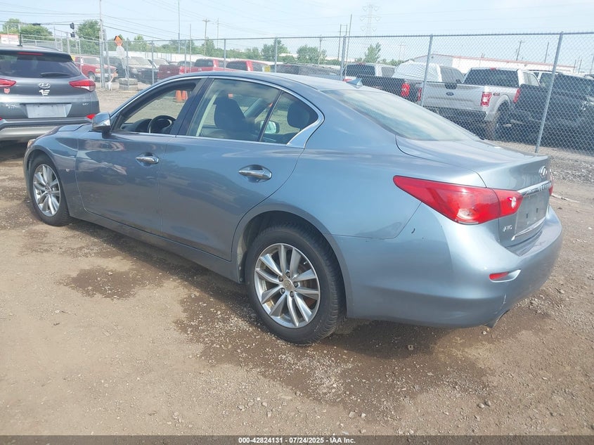 2014 Infiniti Q50 Premium/Sport VIN: JN1BV7AR8EM692236 Lot: 42824131
