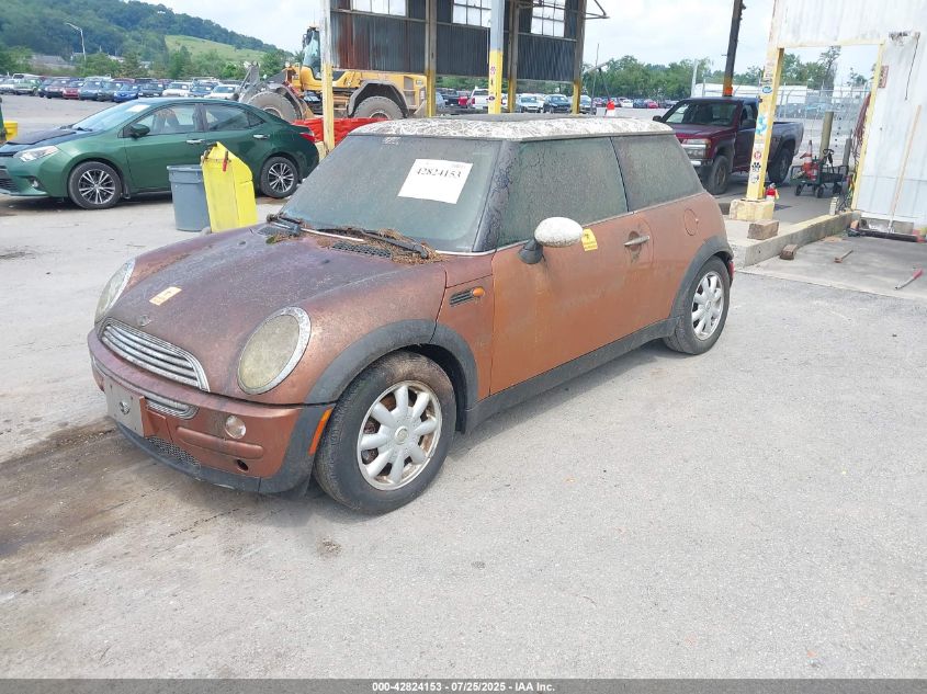 2003 Mini Cooper VIN: WMWRC33493TC40830 Lot: 42824153