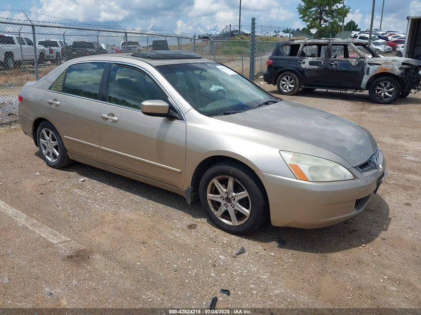 1HGCM66583A067050 2003 Honda Accord 3.0 Ex auction photo 1