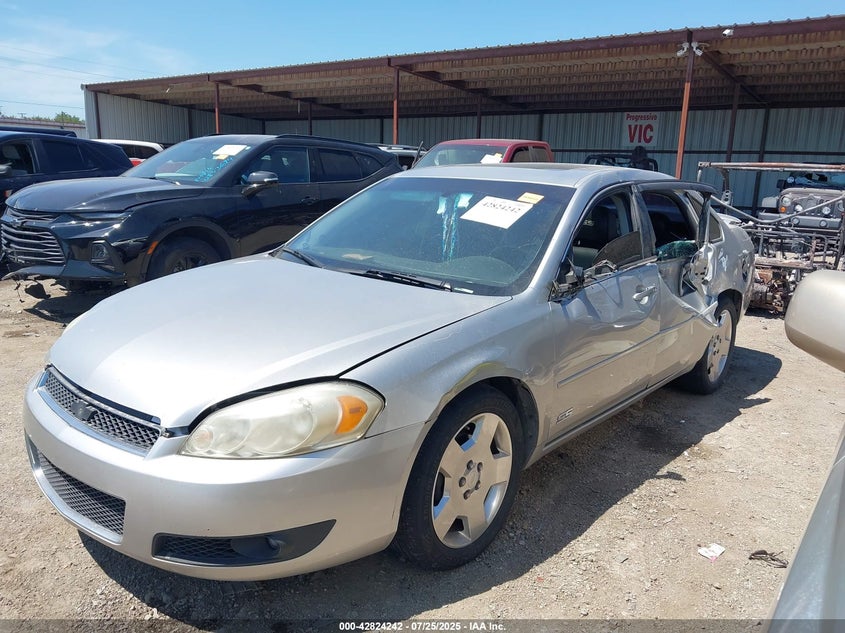 2006 Chevrolet Impala Ss silver sedan gasoline 2G1WD58C469147715 photo #3