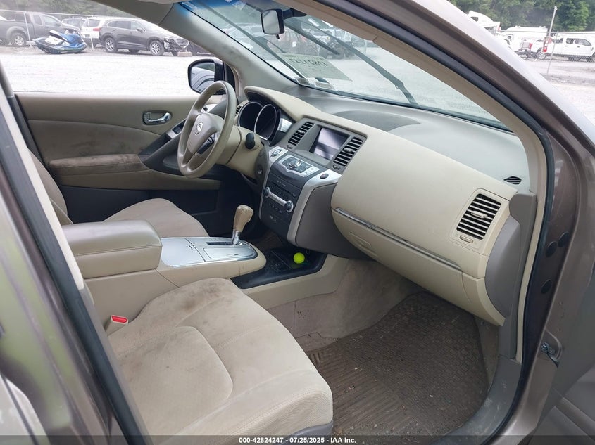 2009 Nissan Murano S VIN: JN8AZ18W59W208737 Lot: 42824247