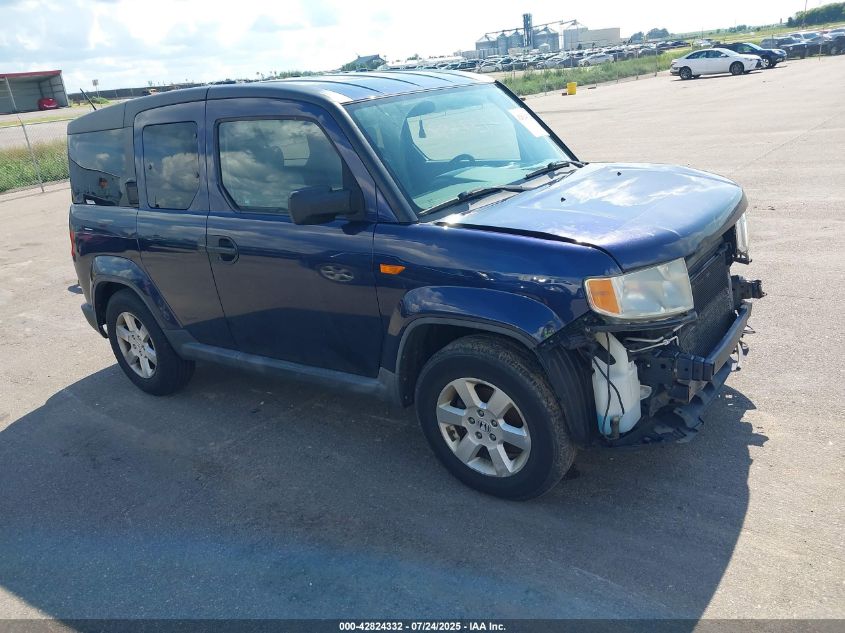 2009 Honda Element Ex blue other gasoline 5J6YH27709L002380 photo #1