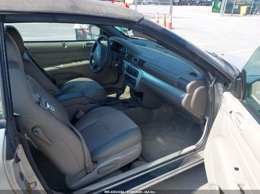 2005 Chrysler Sebring VIN: 1C3EL555N638713 Lot: 42824384