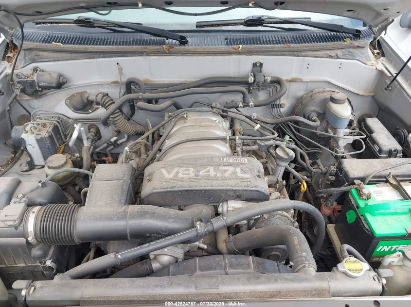 2001 Toyota Sequoia Sr5 V8 VIN: 5TDBT44A21S016791 Lot: 42824787