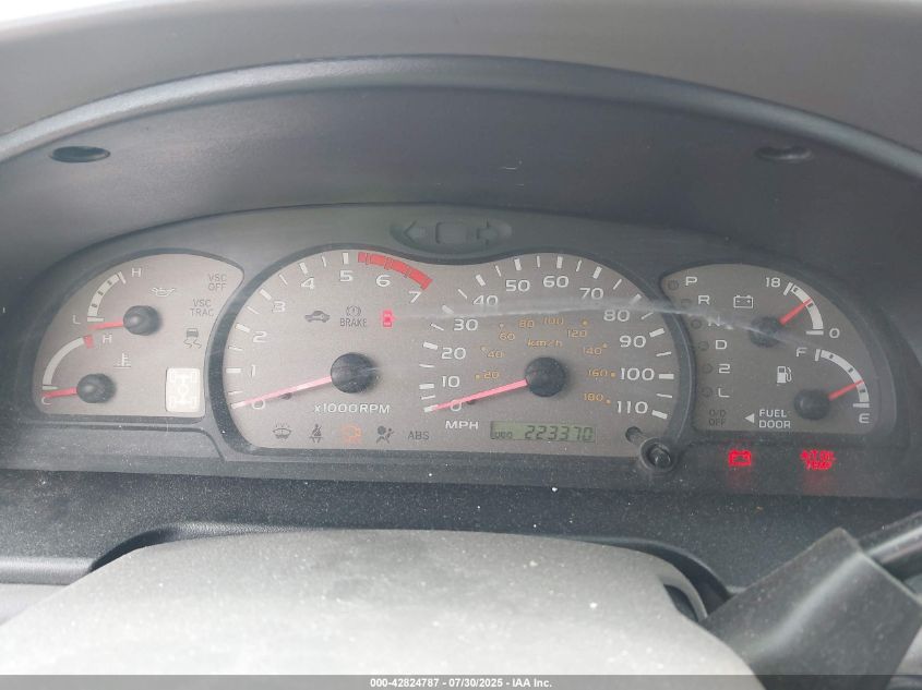 2001 Toyota Sequoia Sr5 V8 VIN: 5TDBT44A21S016791 Lot: 42824787