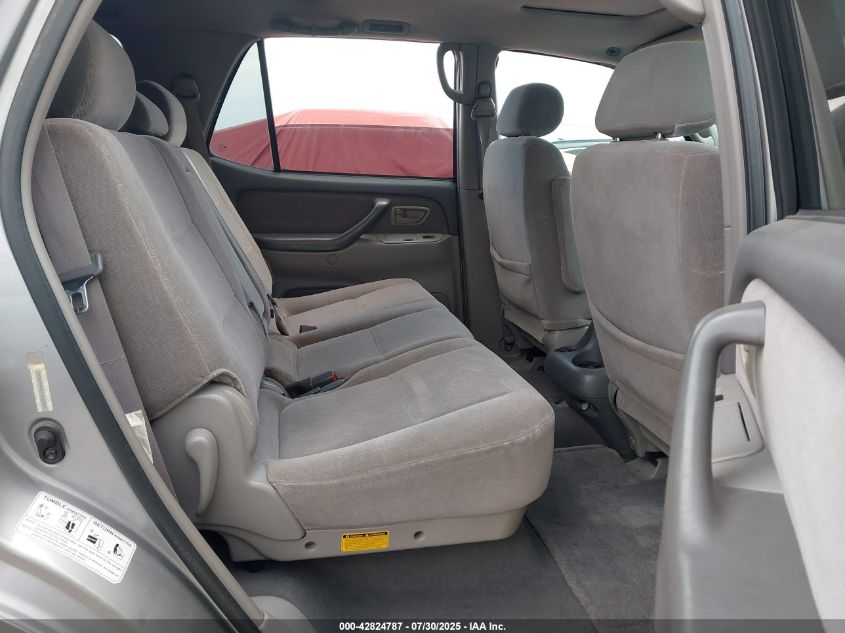 2001 Toyota Sequoia Sr5 V8 VIN: 5TDBT44A21S016791 Lot: 42824787