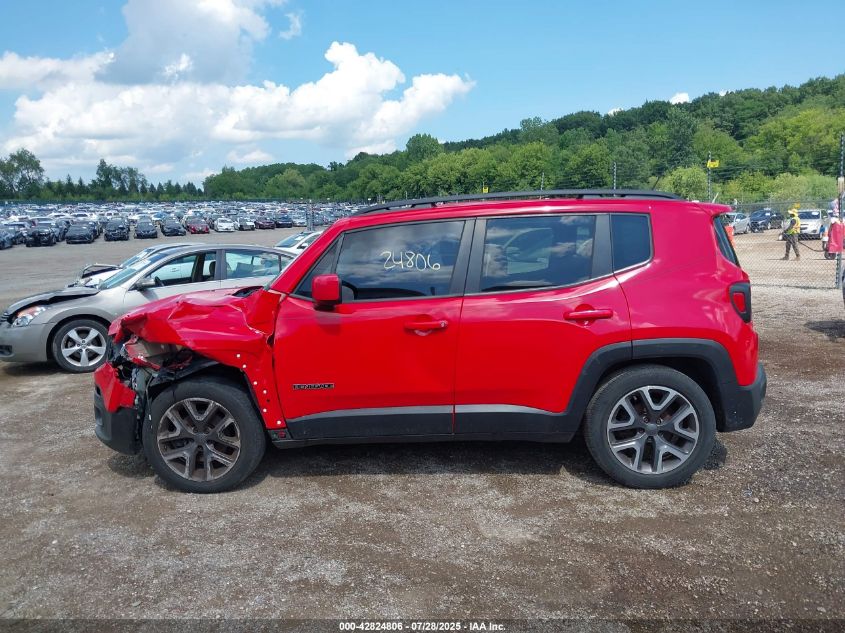 2015 Jeep Renegade Latitude VIN: ZACCJABTXFPB24514 Lot: 42824806