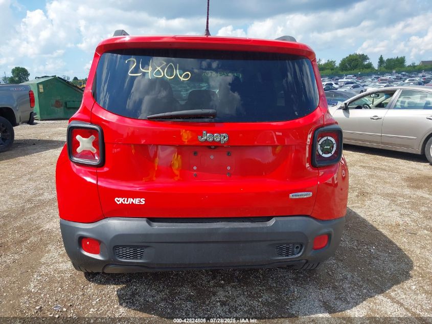 2015 Jeep Renegade Latitude VIN: ZACCJABTXFPB24514 Lot: 42824806