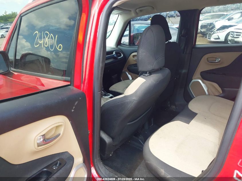 2015 Jeep Renegade Latitude VIN: ZACCJABTXFPB24514 Lot: 42824806