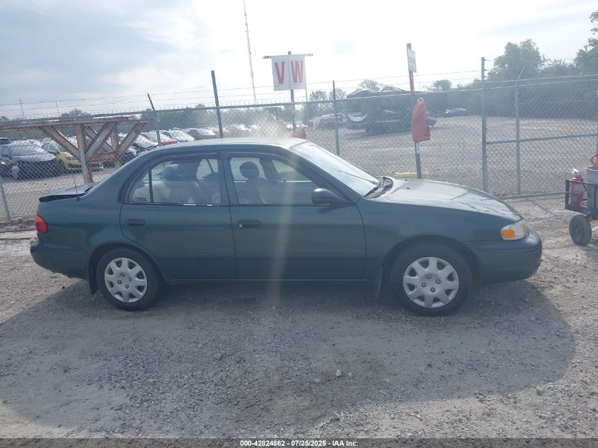 2002 Chevrolet Prizm Lsi VIN: 1Y1SK52812V412988 Lot: 42824862