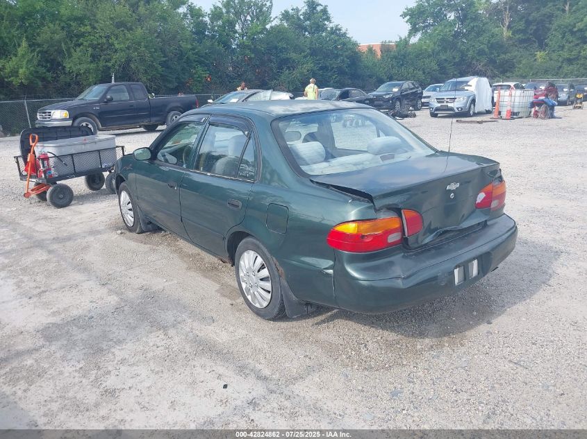 2002 Chevrolet Prizm Lsi VIN: 1Y1SK52812V412988 Lot: 42824862