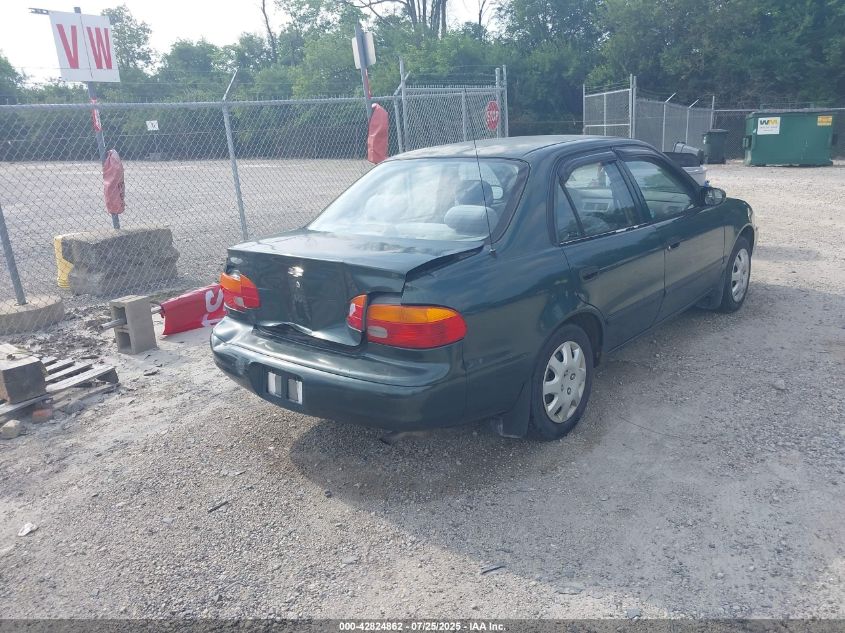 2002 Chevrolet Prizm Lsi VIN: 1Y1SK52812V412988 Lot: 42824862