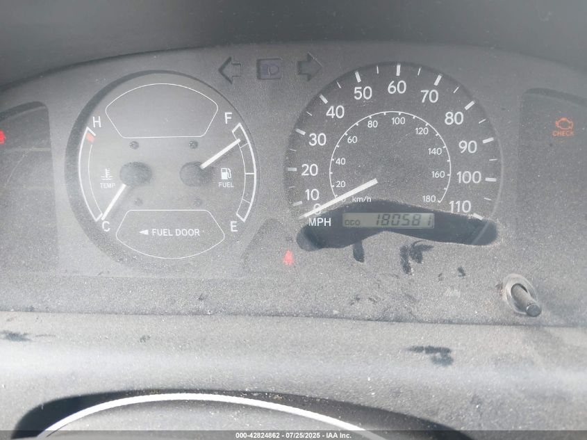 2002 Chevrolet Prizm Lsi VIN: 1Y1SK52812V412988 Lot: 42824862