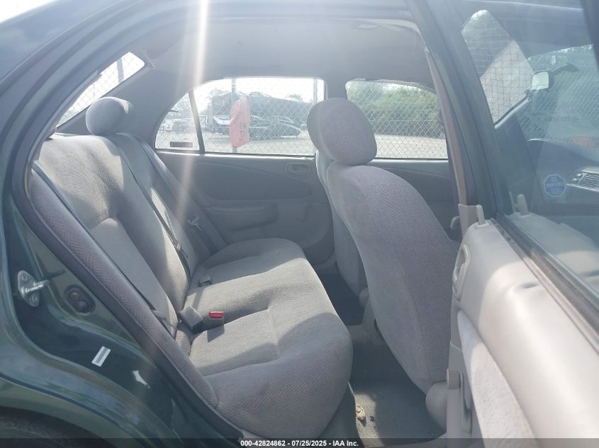 2002 Chevrolet Prizm Lsi VIN: 1Y1SK52812V412988 Lot: 42824862