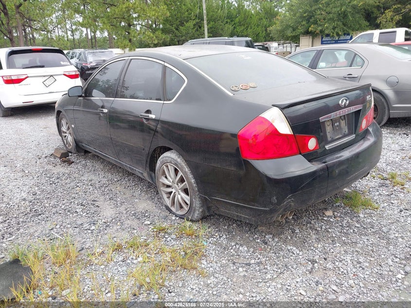 2007 Infiniti M35 black sedan gasoline JNKAY01E67M310727 photo #4