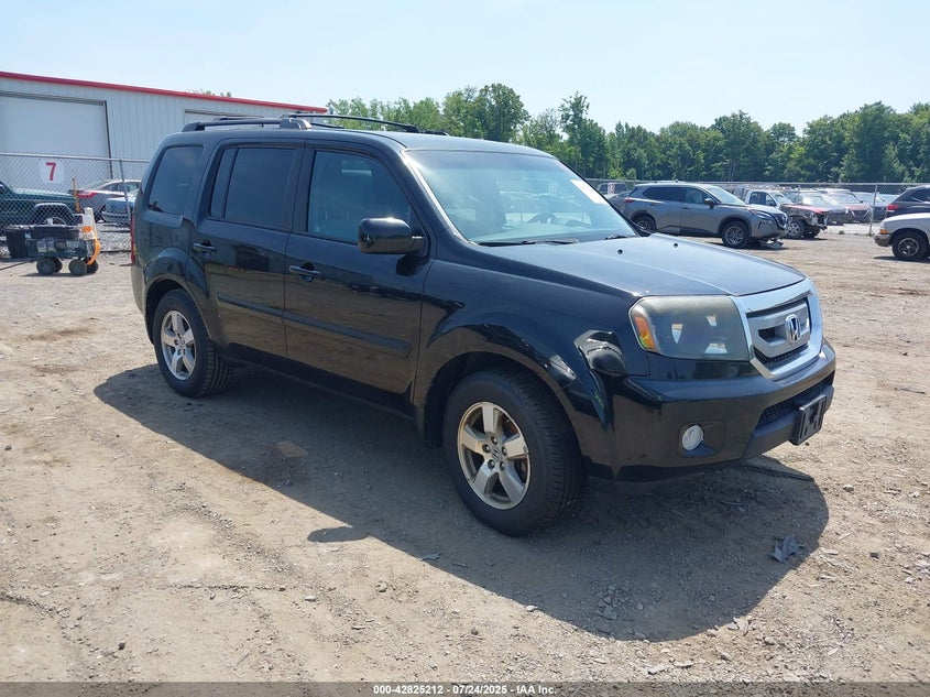 5FNYF4H40BB080517 2011 Honda Pilot Ex auction photo 1