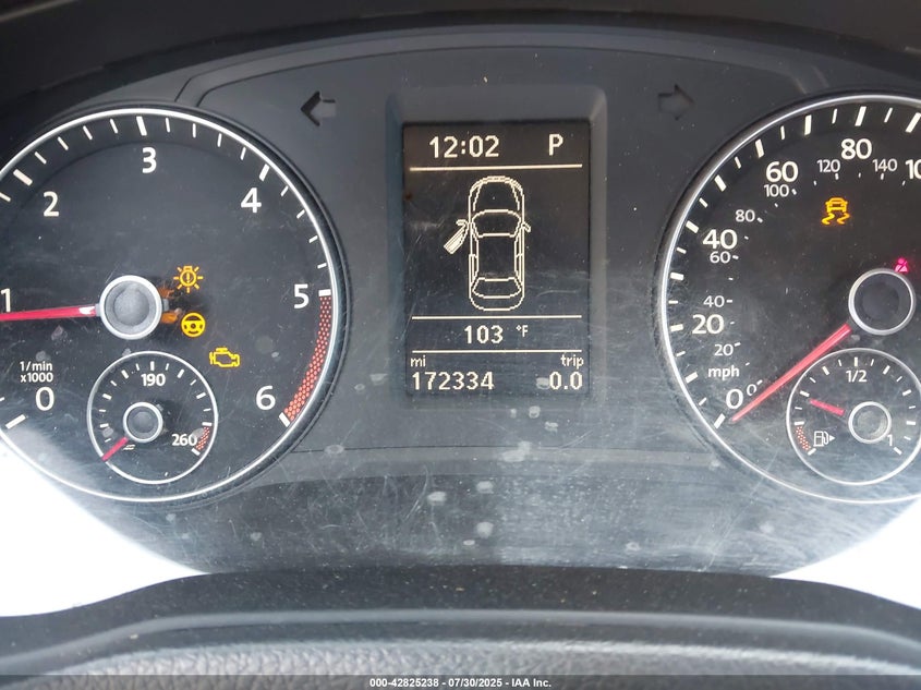 2014 VOLKSWAGEN PASSAT 2.0L TDI SE - 1VWBN7A35EC004219