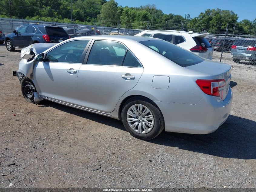 2013 TOYOTA CAMRY LE - 4T4BF1FK7DR315187