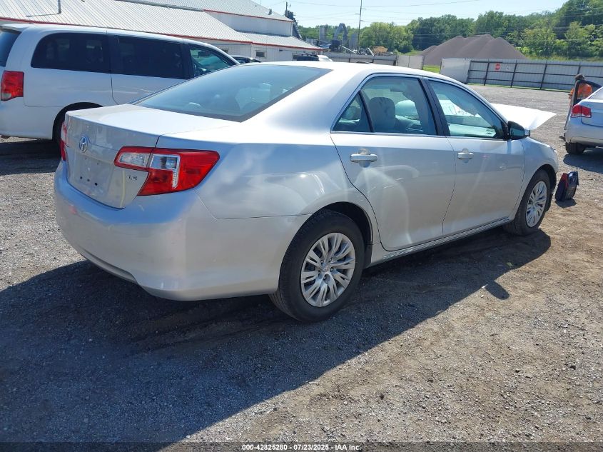 2013 TOYOTA CAMRY LE - 4T4BF1FK7DR315187