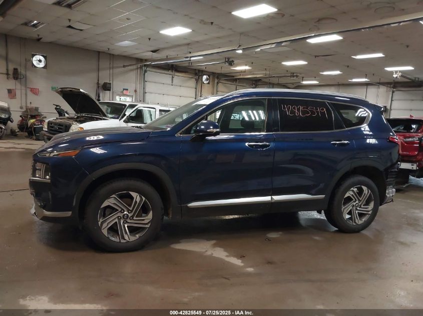 2022 Hyundai Santa Fe Sel VIN: 5NMS6DAJ2NH391827 Lot: 42825549