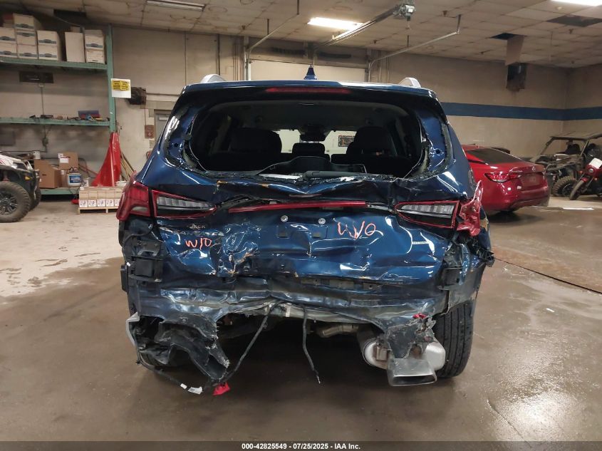 2022 Hyundai Santa Fe Sel VIN: 5NMS6DAJ2NH391827 Lot: 42825549