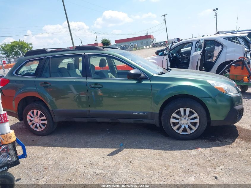 2013 Subaru Outback 2.5I VIN: 4S4BRCAC3D3264905 Lot: 42825698