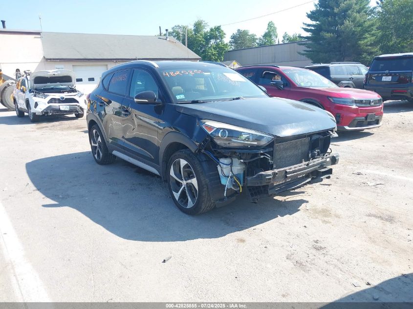 2017 Hyundai Tucson Limited VIN: KM8J3CA23HU39160 Lot: 42825855