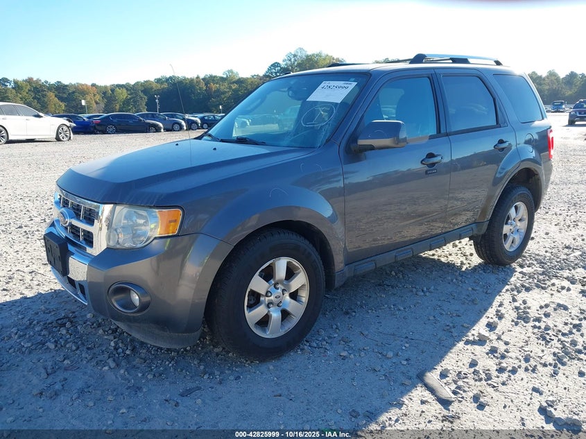Vin: 1fmcu0eg9bkc12292, lot: 43319526, ford escape limited 20112
