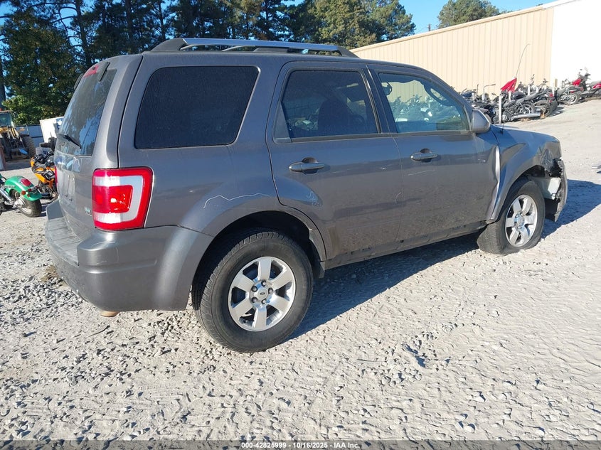 Vin: 1fmcu0eg9bkc12292, lot: 43319526, ford escape limited 20114
