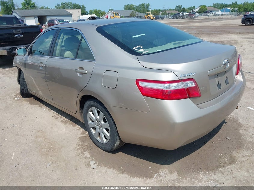 2007 Toyota Camry Xle beige sedan gasoline JTNBE46K873043757 photo #4